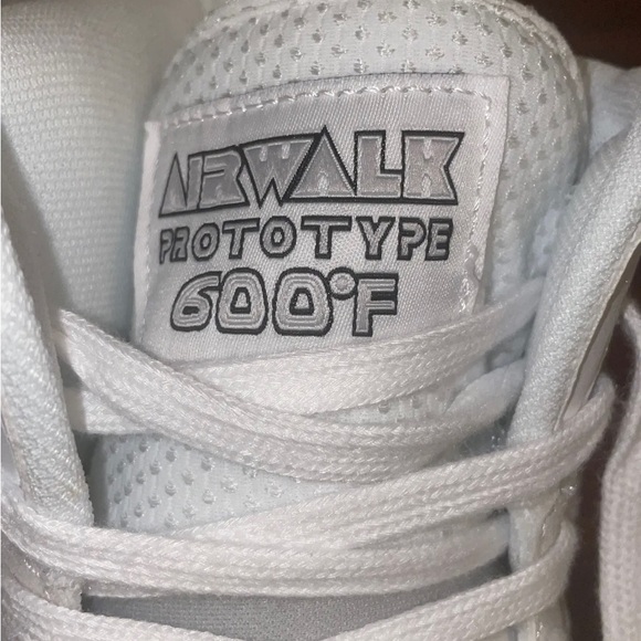AIRWALK PROTOTYPE 600 SKATEBOARD SHOES TONY HAWK RETRO CLASSIC white - Picture 7 of 7